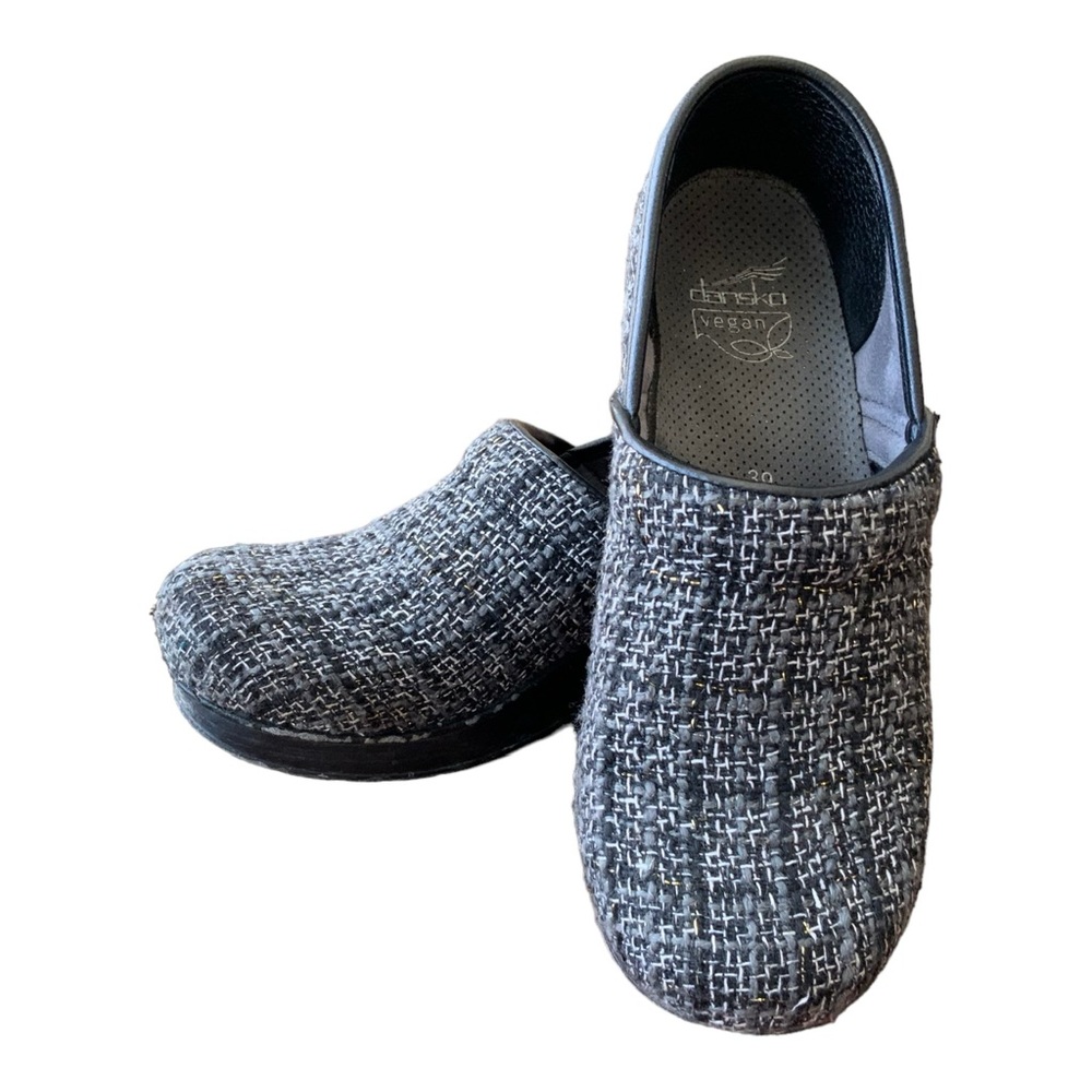 Dansko Vegan Tweed Pro Clogs Size 39